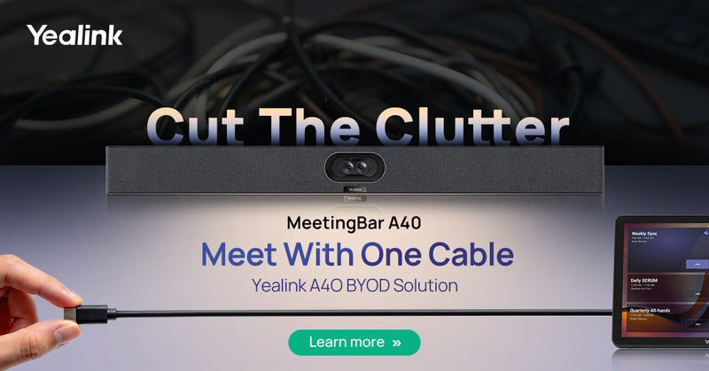 Simplify BYOD Video Meetings with Yealink MeetingBars