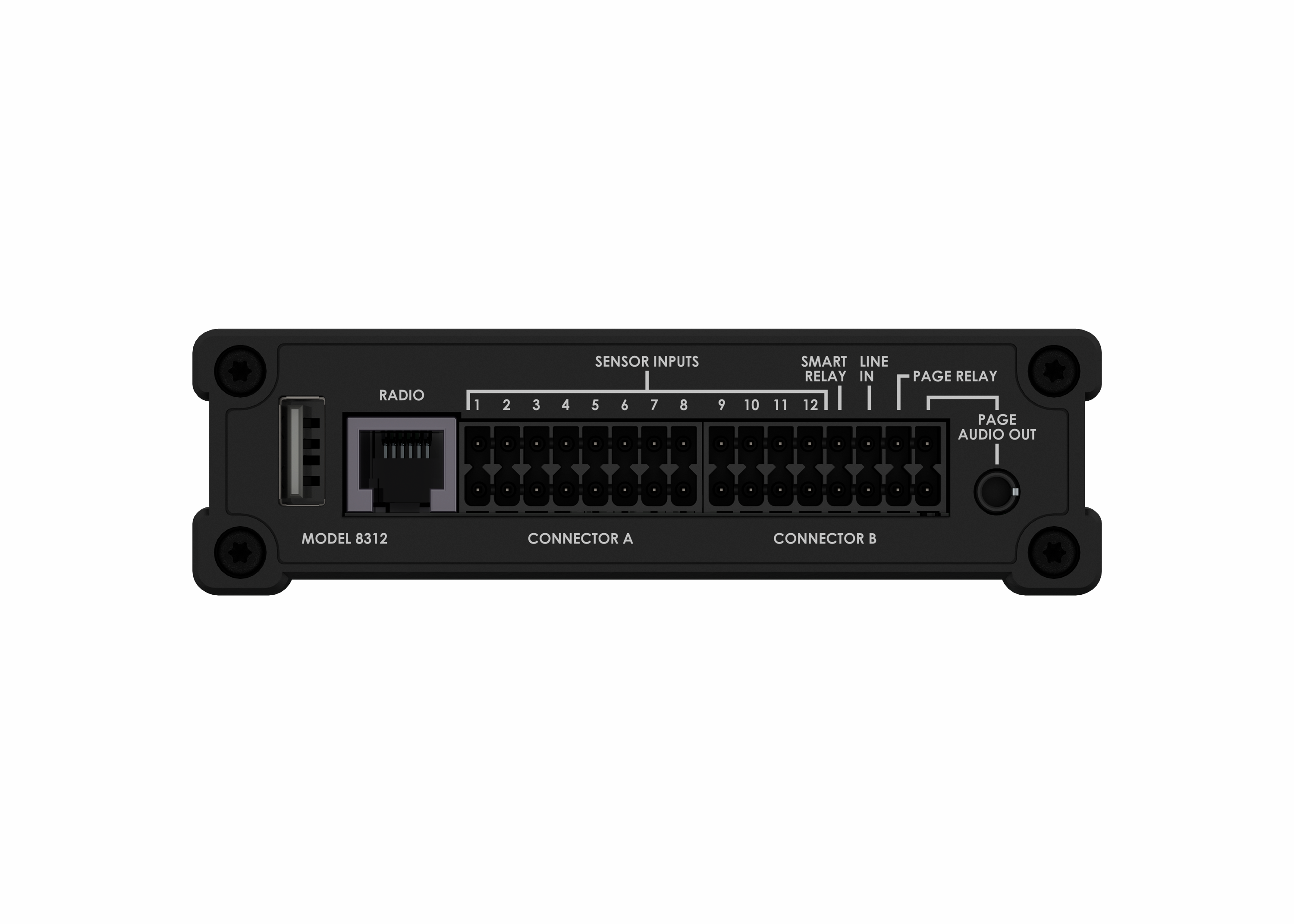 Algo 8312 Expanded IP Paging Adapter – SIP Paging, Handheld Radio Integration & 12 Sensor Inputs for Hybrid UC & Radio Workflows