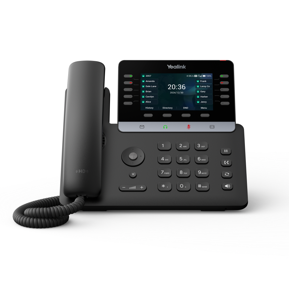 Yealink T74LTE (US) 4G Desk Phone – Nano SIM VoLTE & Battery Backup for Wireless Office Deployment