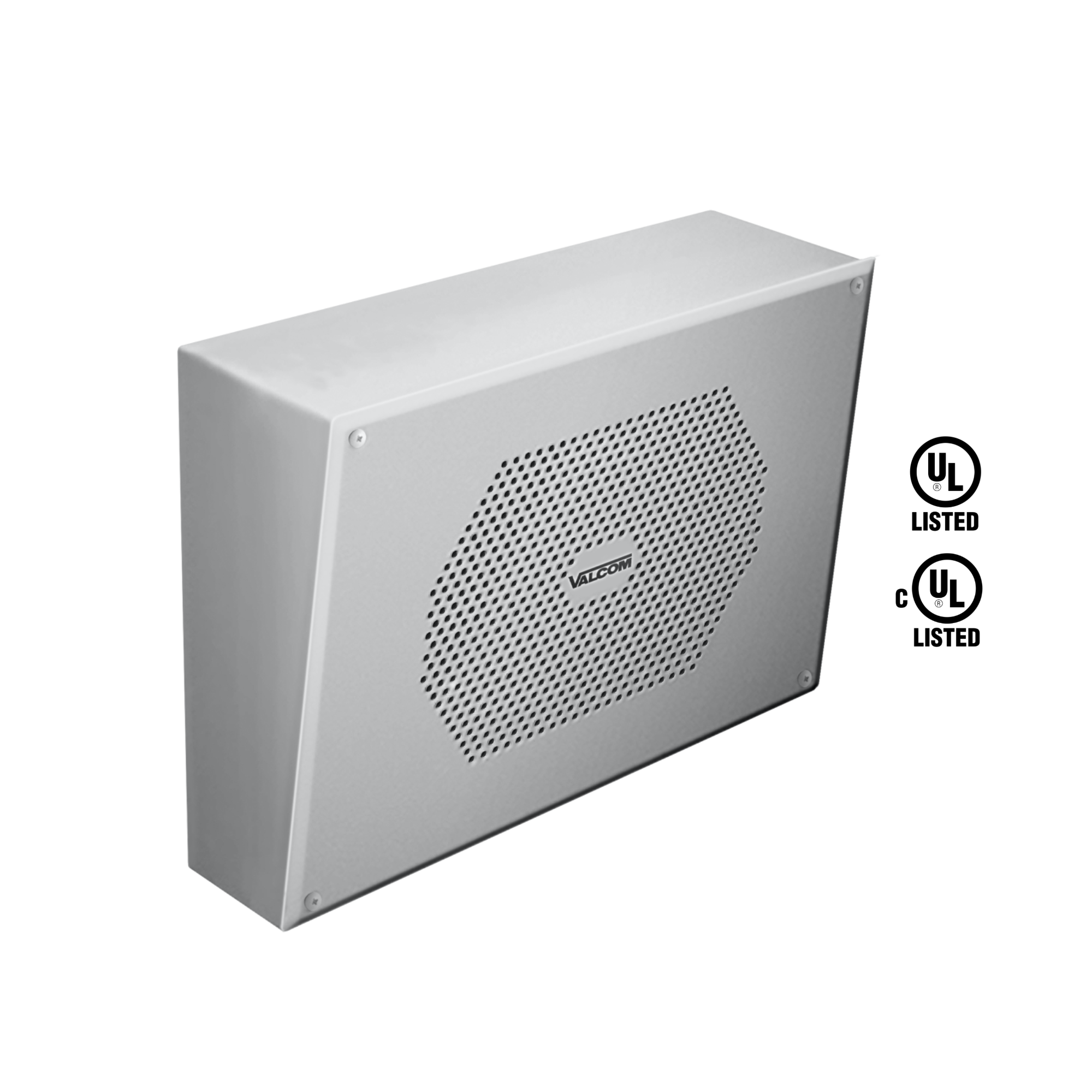Valcom VIP-581A-IC IP FlexHorn Interior Angled Mount White