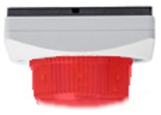 Algo 8128R SIP Strobe Light - Red Lens Cover (G2) 8128R - The Telecom Spot