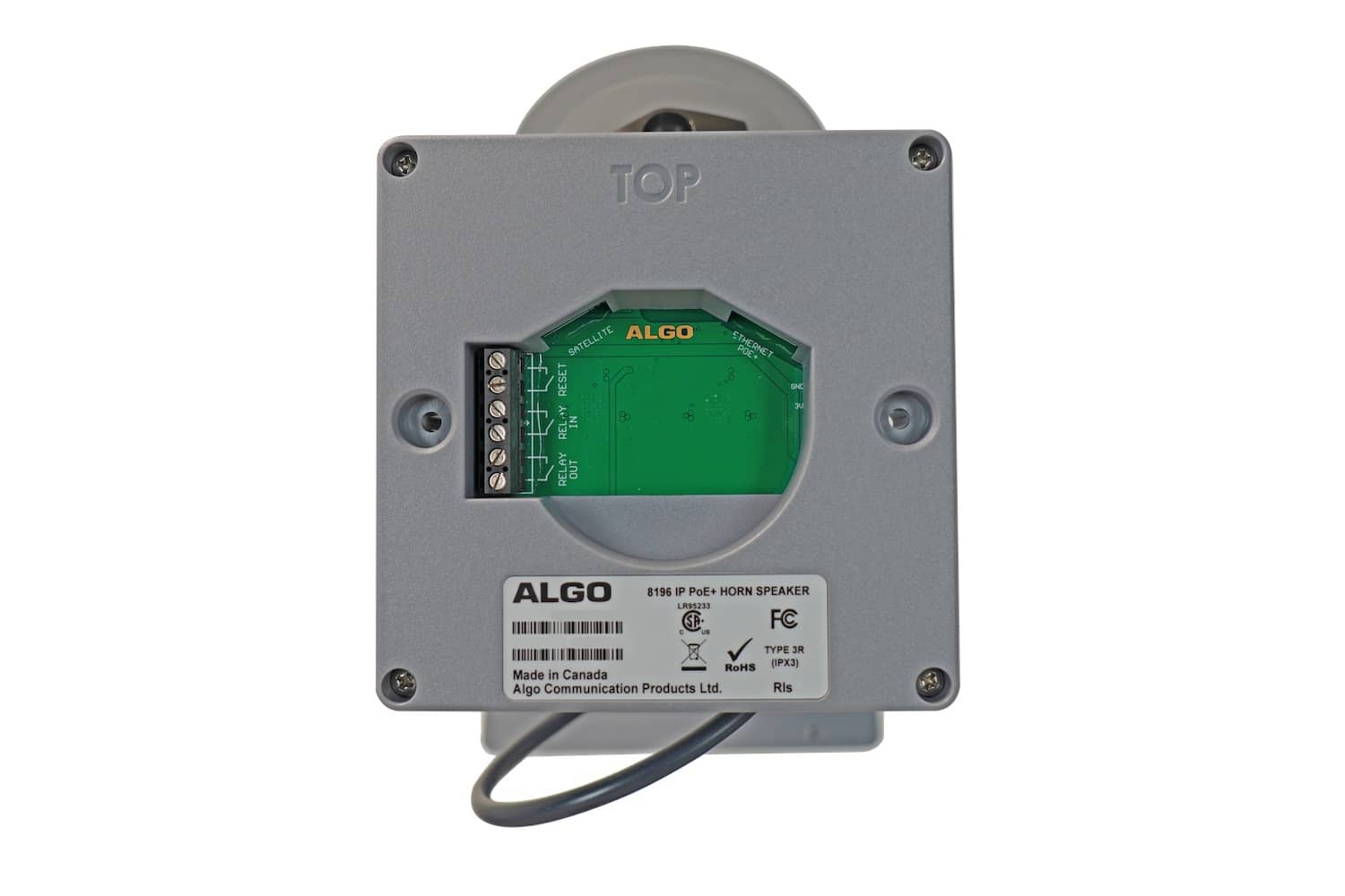 Algo 8196 SIP PoE+ Horn Speaker 8196 - The Telecom Spot