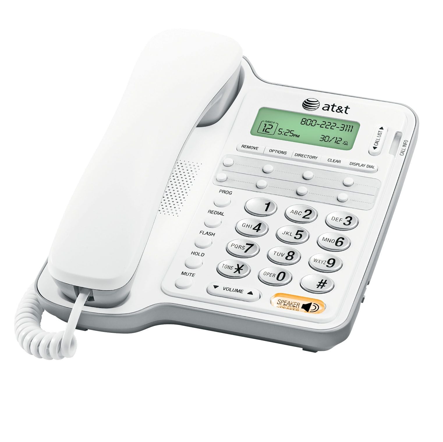 AT&T - CL2909 - Speakerphone with CID/CW ATT-CL2909 - The Telecom Spot
