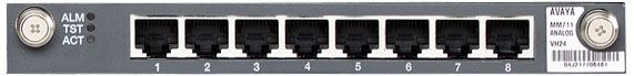 Avaya MM711 Analog Media Module - Refurbished 700394661-RF - The Telecom Spot