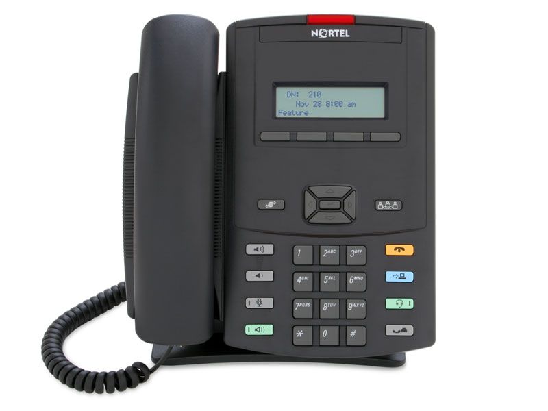 Avaya/Nortel 1210 IP Phone - Refurbished NTYS18BC70E6-RF - The Telecom Spot