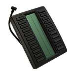 Avaya/Nortel M3900 Key-Based Accessory Module, Charcoal - Refurbished NTMN37AA70-RF - The Telecom Spot