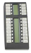 Avaya/Nortel T24 KIM (Key Indicator Module), Charcoal - Refurbished NT8B29AAAAE6-RF - The Telecom Spot