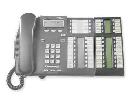 Avaya/Nortel T24 KIM (Key Indicator Module), Charcoal NT8B29AAAAE6* - The Telecom Spot