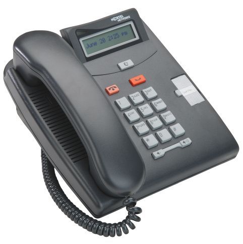 Avaya/Nortel T7100 Telephone, Charcoal NT8B25AANAE6* - The Telecom Spot