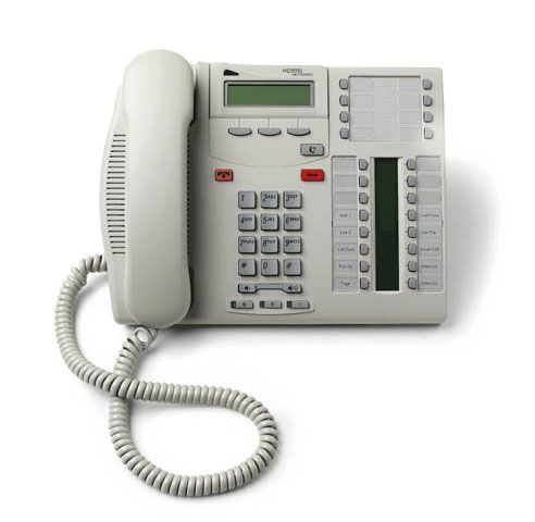 Avaya/Nortel T7316E Telephone, Platinum - Refurbished NT8B27JAABE6-RF - The Telecom Spot