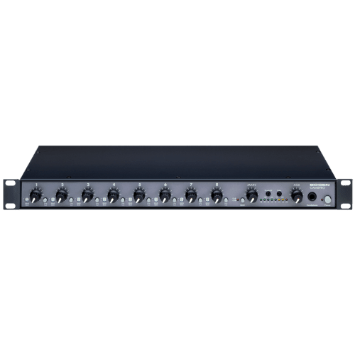 Bogen 2 - Channel 8 Input Line/Microphone Mixer with Compressor CAM8PRO - The Telecom Spot