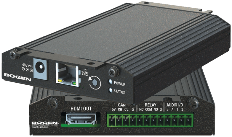 Bogen NQ - GA10PV Nyquist 10W PoE Plenum - Rated Intercom Module with HDMI Output NQ-GA10PV - The Telecom Spot