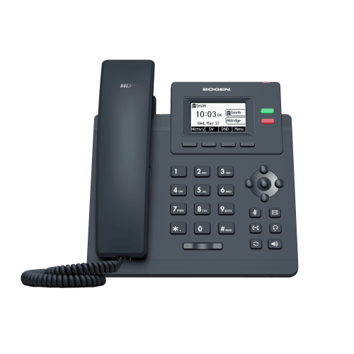 Bogen NQ - T2000 Nyquist Staff Phone with LCD Display – Entry - Level SIP VoIP Phone for Schools & Offices NQ-T2000-BOG - The Telecom Spot