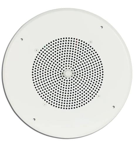 Bogen S86T725PG8W 8 Inch Speaker 6 Oz Magnet w/ T725 Transformer Off White Grille No Volume Control S86T725PG8W - The Telecom Spot