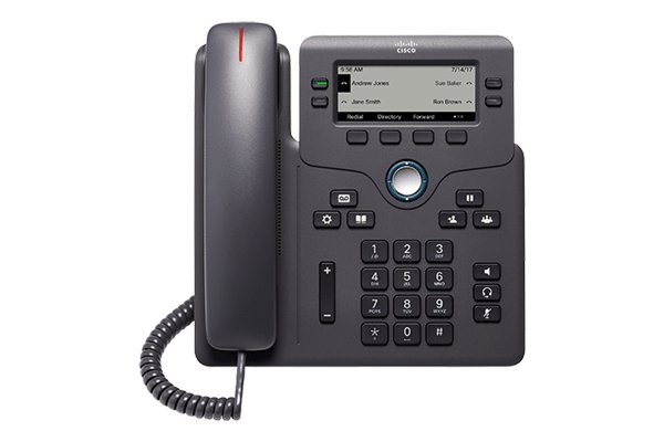 Cisco 6851 IP Phone with Multiplatform Firmware CP-6851-3PCC-K9= - The Telecom Spot