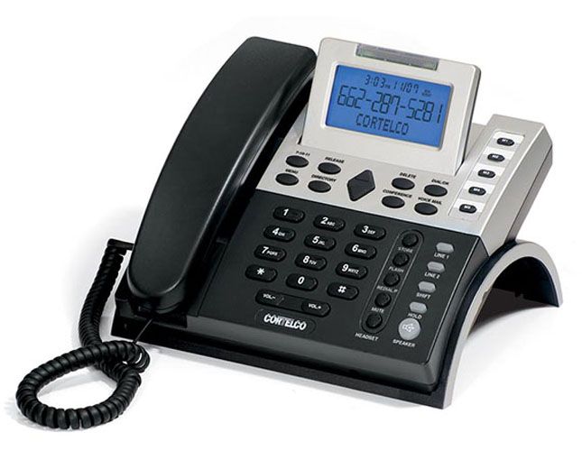 Cortelco 122000TP227S 2-Line CID Business Tel. ITT-1220 - The Telecom Spot