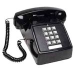 Cortelco 2500 Basic Globally Sourced Black 250000-VBA-20MD - The Telecom Spot