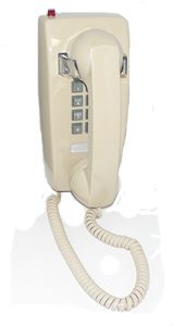 Cortelco 255444-VBA-27M Wall - Ash ITT-2554-ASH27M - The Telecom Spot