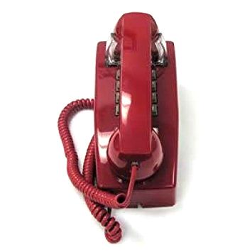 Cortelco 255447-VBA-20MD Wall ValueLine RED ITT-2554-MD-RD - The Telecom Spot