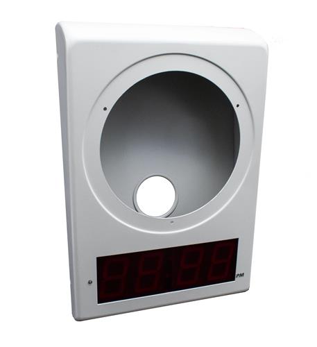 CyberData 011154 Wall Mount Clock Kit Signal White (RAL 9003) for SIP & InformaCast Speakers 011154 - The Telecom Spot