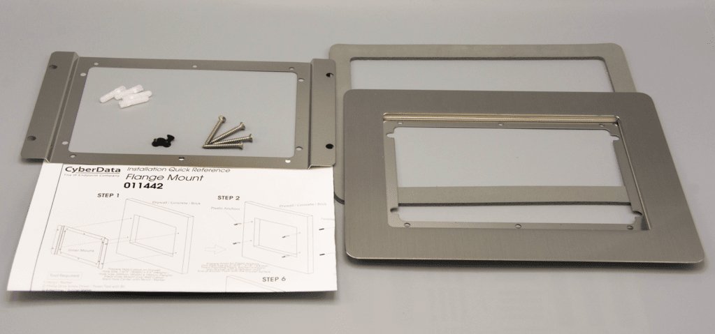 Cyberdata 011442 Flush Mount Kit, 2X 011442 - The Telecom Spot
