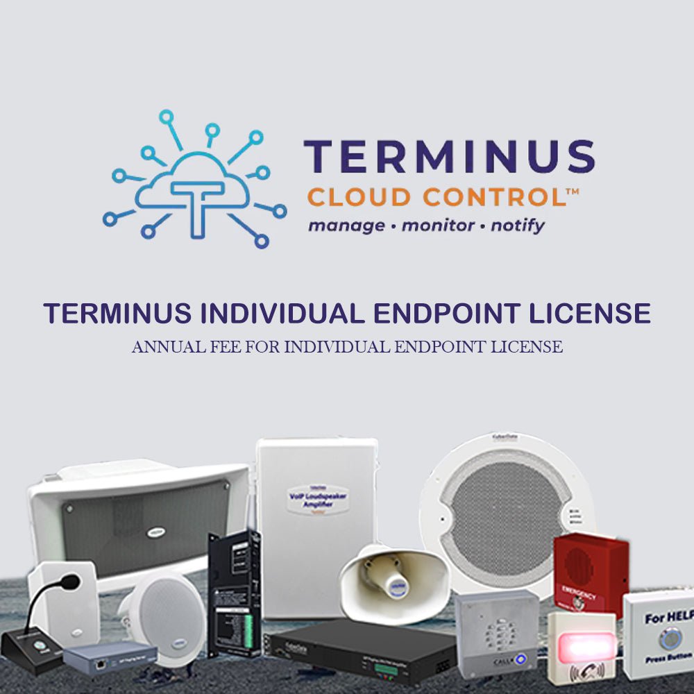 Cyberdata 015201 Terminus Endpoint License 1 Pack - Annual 015201 - The Telecom Spot