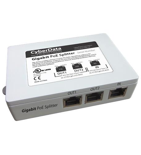 Cyberdata 2-Port PoE Gigabit Switch 011187 011187 - The Telecom Spot
