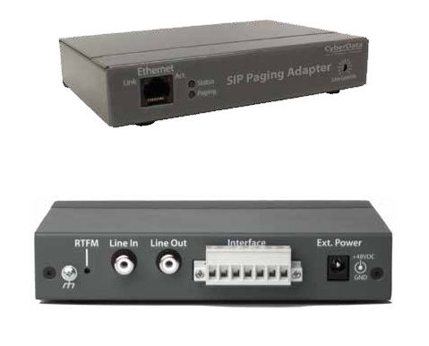Cyberdata SIP Paging Adapter 011233 - The Telecom Spot