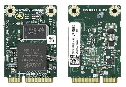 Digium VPM064 64-Channel Echo Cancellation Module 1VPM064LF - The Telecom Spot