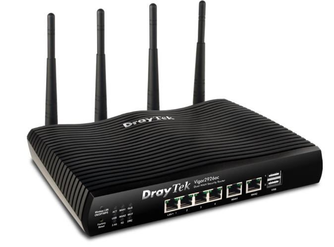 Draytek Vigor 2926ac Dual-WAN Router Vigor2926ac - The Telecom Spot