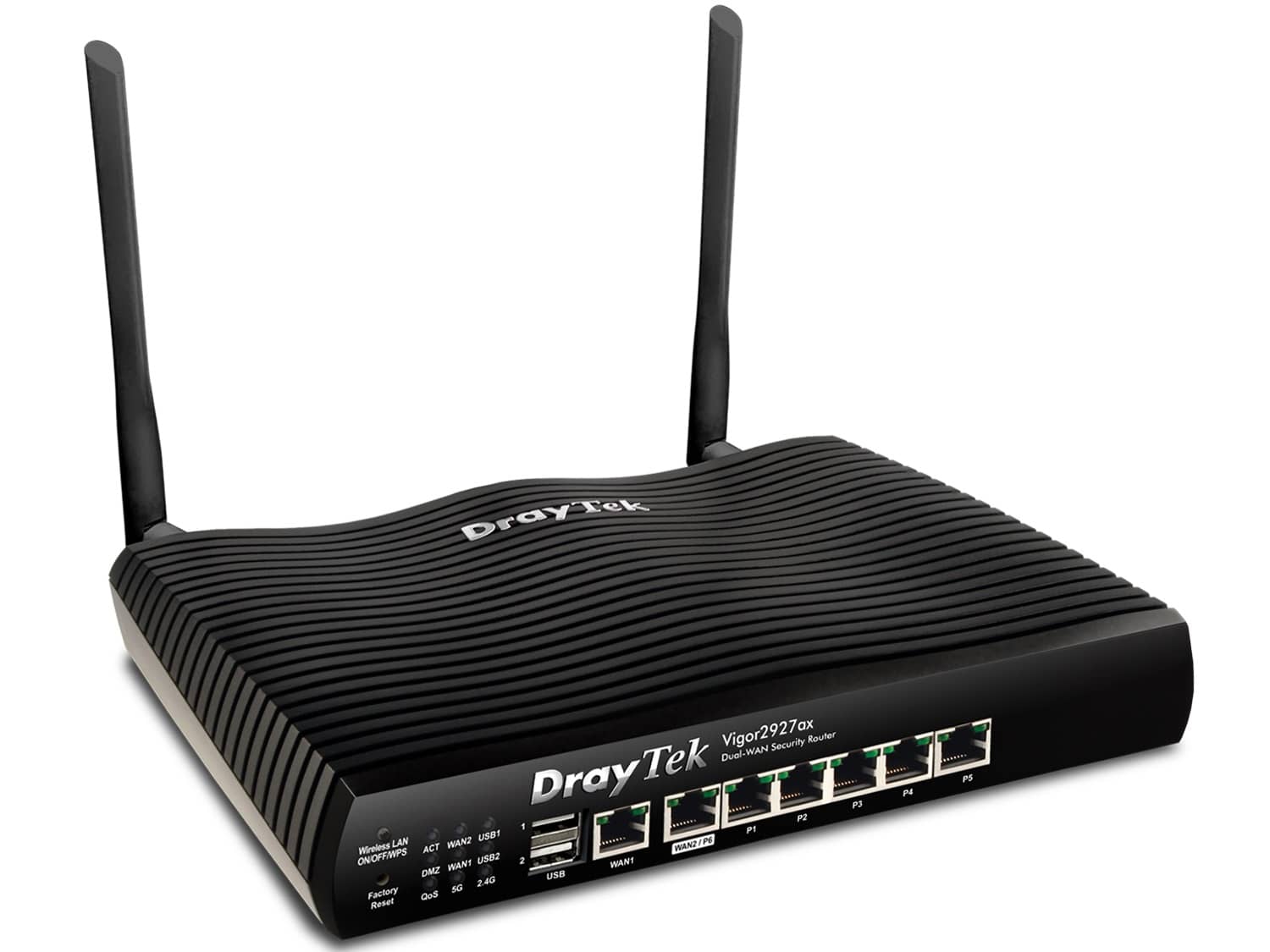 Draytek Vigor 2927ax Dual-WAN Wi-Fi 6 Router (Open Box) Vigor2927ax-OB - The Telecom Spot