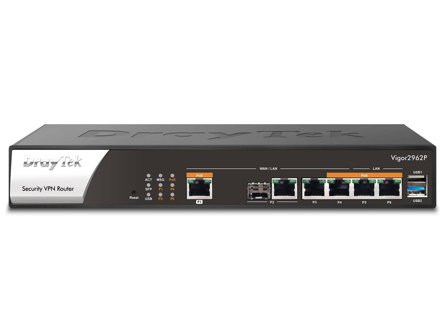DrayTek Vigor2962P Dual-WAN Router/VPN Gateway Vigor2962P - The Telecom Spot