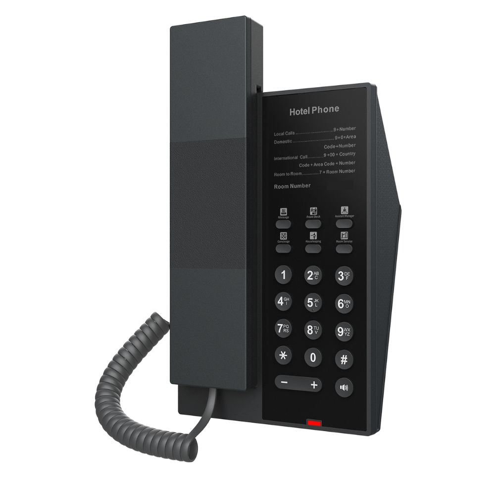 Fanvil H602/H602W Dual - Line Hotel IP Phones with HD Voice & Wi - Fi H602 - The Telecom Spot