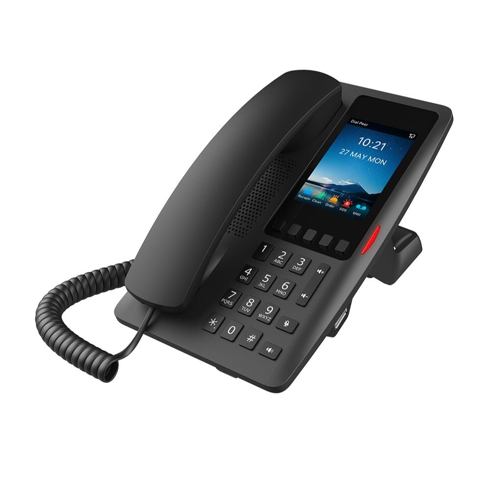 Fanvil H6W Wi - Fi 6 Hotel IP Phone - Black H6W-Black - The Telecom Spot