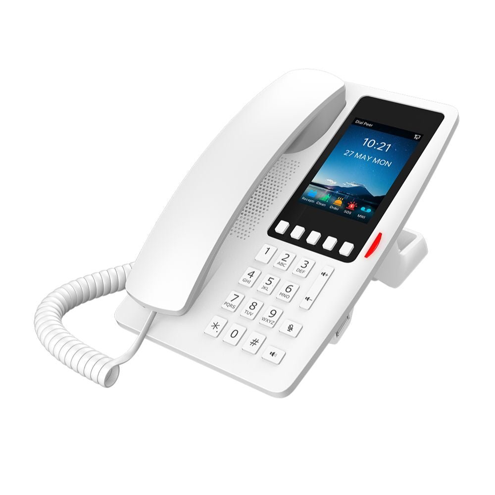 Fanvil H6W Wi - Fi 6 Hotel IP Phone - White H6W-White - The Telecom Spot