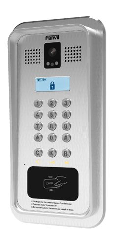 Fanvil i33VF SIP Video Door Phone (Flush Mount) i33VF - The Telecom Spot