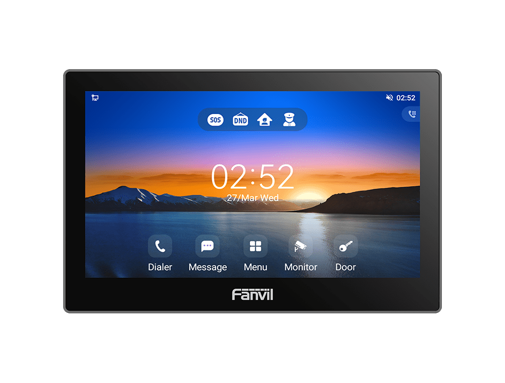 Fanvil i505W SIP Indoor Intercom with 7" Color Touch Screen (i505W) - The Telecom Spot