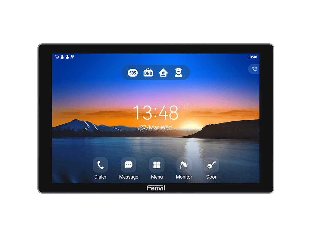 Fanvil i507W SIP Indoor Intercom with 10.1" Color Touch Screen (i507W) - The Telecom Spot