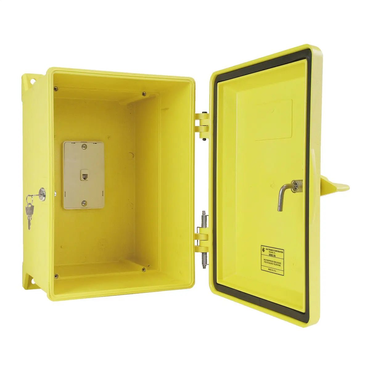 GAI - Tronics 255 - 003YLLDSK Weatherproof Telephone Enclosure 255-003YLLDSK - The Telecom Spot