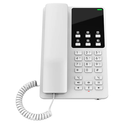 Grandstream GHP620W Wi-Fi Hotel IP Phone (White) GHP620W - The Telecom Spot