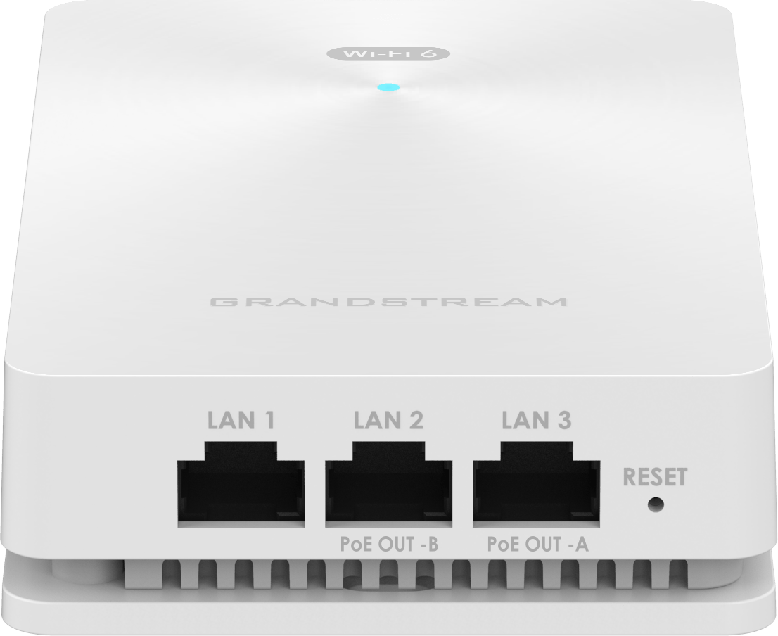 Grandstream GWN7661E In - Wall Wi - Fi 6 Access Point GWN7661E - The Telecom Spot