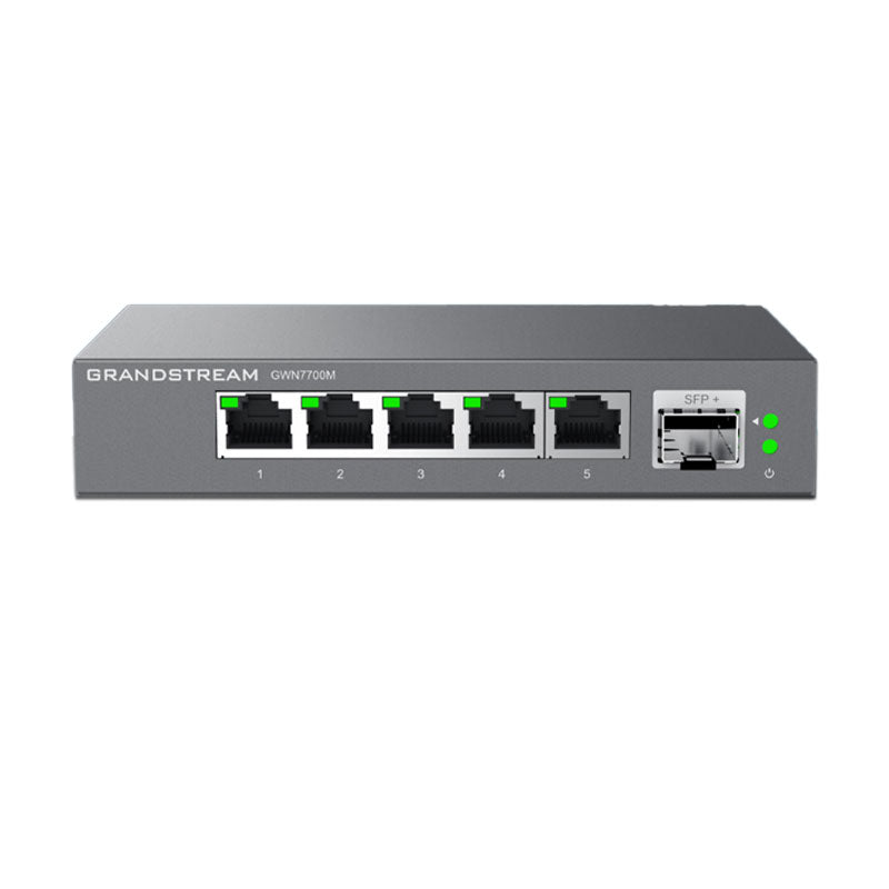 Grandstream GWN7700M Unmanaged 2.5 Multi-Gigabit Switch GWN7700M - The Telecom Spot