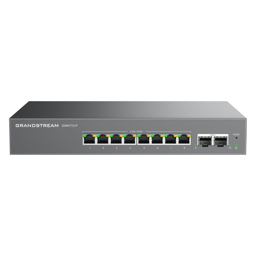 Grandstream GWN7721 GWN7721P Layer 2 Lite Managed 2.5 Gigabit Network Switches GWN7721P - The Telecom Spot