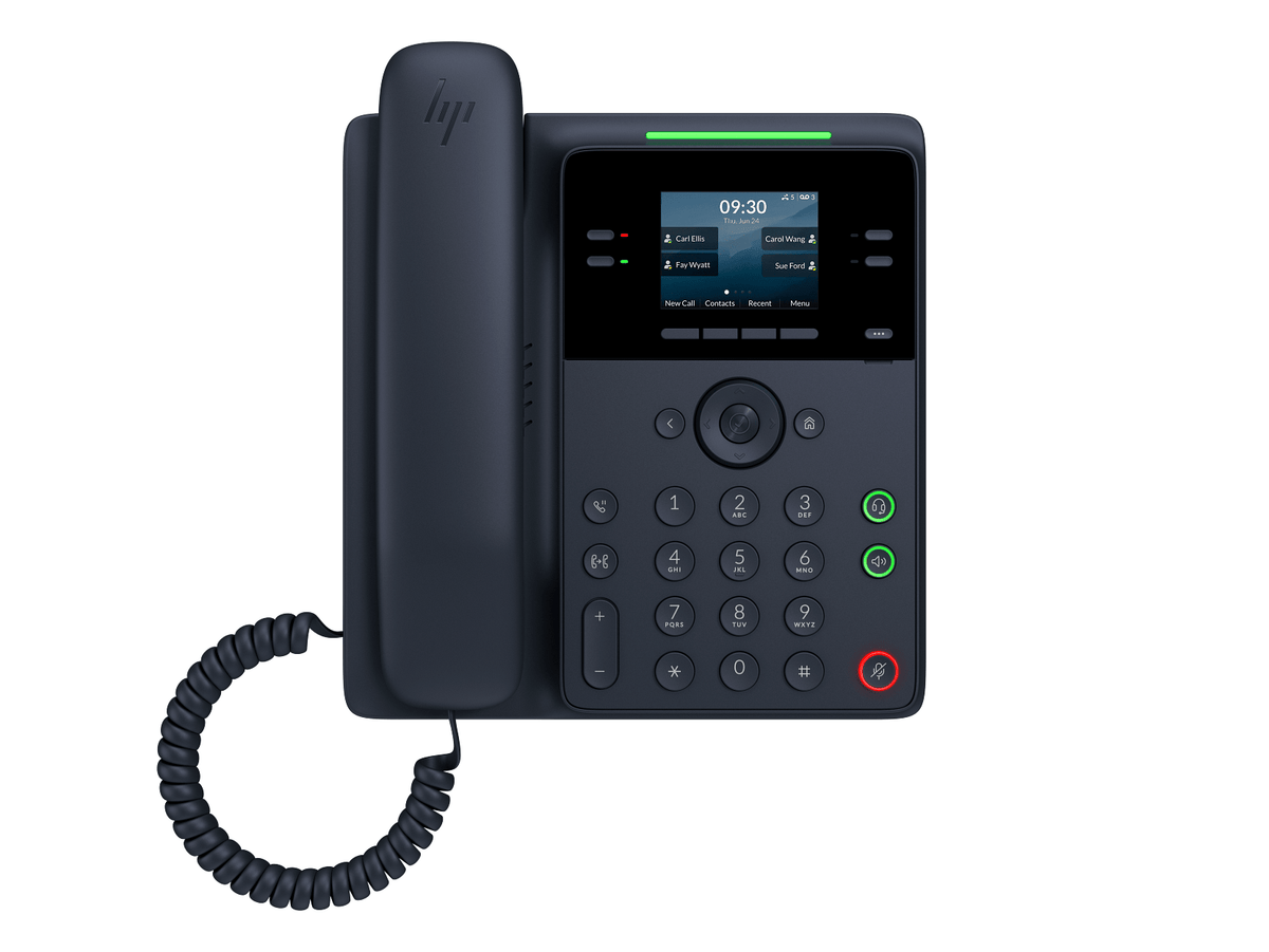 HP Poly Edge V250 IP Phone – Wi-Fi 6E Bluetooth 2.4" Color Display for Front Line Workers C93Z3AA#AC3 - The Telecom Spot
