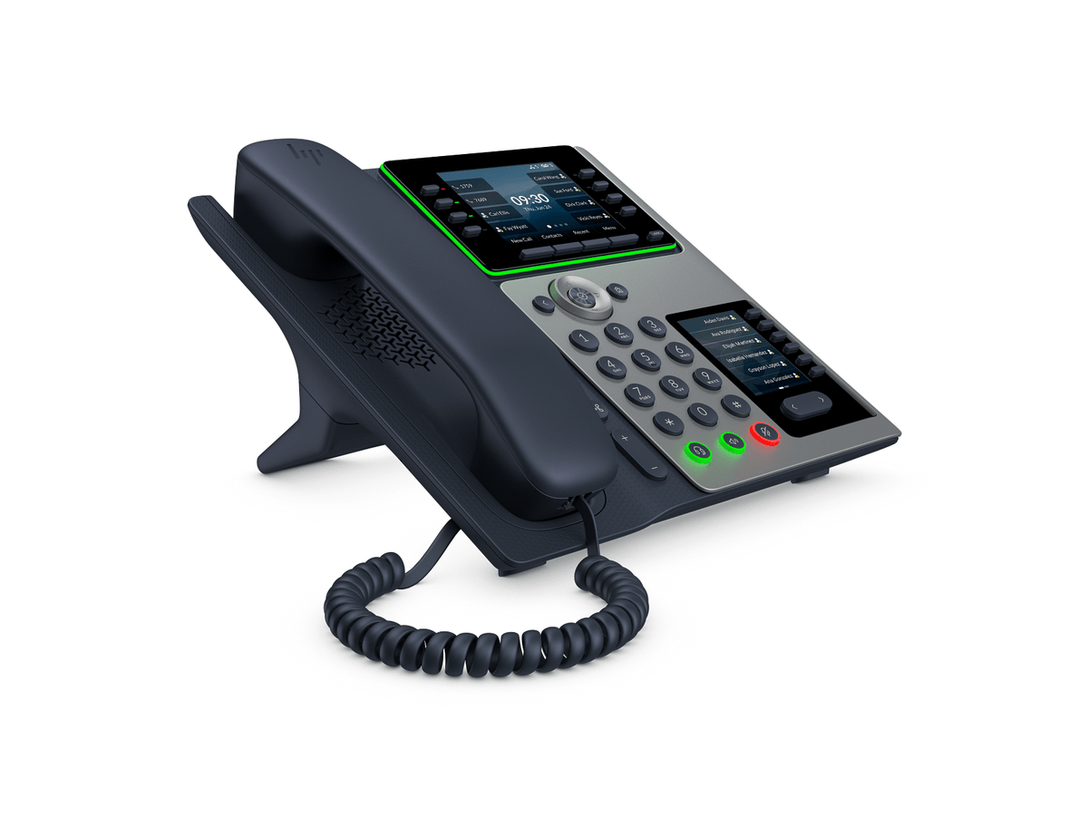 HP Poly Edge V650 IP Phone – Wi-Fi Bluetooth 3.5" & 2.4" Color Displays for Office Collaborators C93ZHAA#AC3 - The Telecom Spot