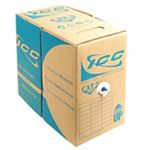 ICC Cat 5e 350 UTP SLD CBL 24G 4P CMR 1K BLUE ICCABR5EBL - The Telecom Spot