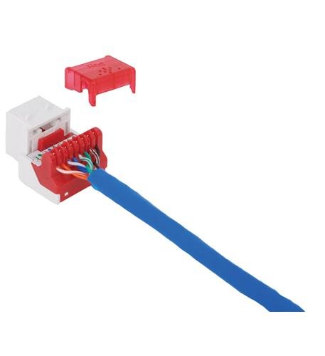 ICC Cat 6 EZ Modular Connector White IC1078L6-WH - The Telecom Spot