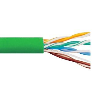 ICC CAT5e CMR PVC CABLE Green ICCABR5EGN - The Telecom Spot