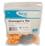 ICC Module CAT 5e EZ 25 PK Orange IC107E5COR - The Telecom Spot