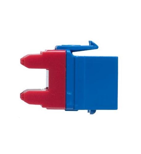 ICC Module CAT 6 High Density Blue IC1078F6-BL - The Telecom Spot